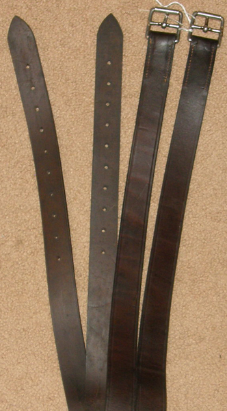 Étrivières En Buffle Anglaises 62" - Marron - Qualité Supérieure (occasion)